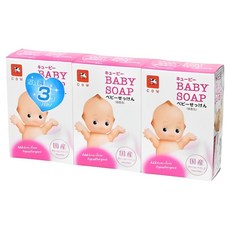 COW STYLE 牛乳石鹼 低刺激無添加嬰兒香皂 日本製3盒90g，溫和保濕，寶寶安心首選, 90g, 3盒