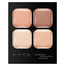 KATE 凱婷 邃影光綻眼影盒 RD-1 玫瑰光影 3.6g｜四色眼影盤，打造立體深邃眼妝, 1個