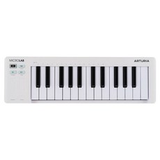 ARTURIA MicroLab MK3便攜式中控控制器, 1個, 白色, MicroLab mk3