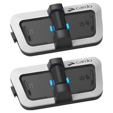 cardo PACKTALK OUTDOOR 戶外運動通訊藍牙耳機 2個, 白色, SP000110