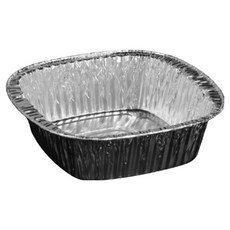Erowool生活一次性方形鋁箔容器 19*18*5.5cm, 1件, 20個