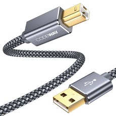 CODEWAY USB 2.0 印表機線 A to B 傳輸線, 1條, 5m