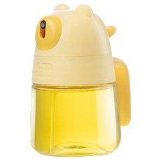 WE CHAMP 小熊按壓式噴油瓶 Z0083 300ml, 元氣黃, 1個, 單件
