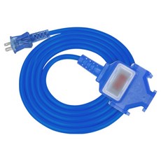 PowerSync 包爾星克 2P 1對3工業用動力延長線, 15m, 1條, 藍色