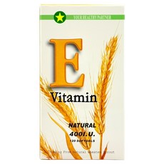 優質生活 維生素E膠囊, 120顆, 1罐