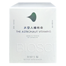 BETTER BIOSCIENCES 好好生醫 太空人維他命膠囊 60顆, 200g, 1盒