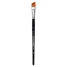 Rubens Art Brush D STYLE 斜角刷, 1個, 4號