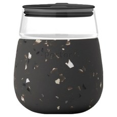 더블유앤피 투고 글라스, 테라조블랙, 1개, 440ml