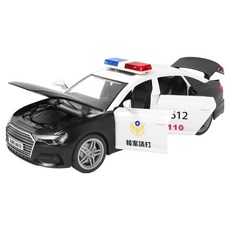 KIDMATE 台灣好車隊 警車 開門版 KMT-8612, 1個