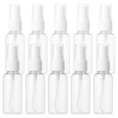 多功能噴霧噴霧瓶 50ml, 10個, 白色