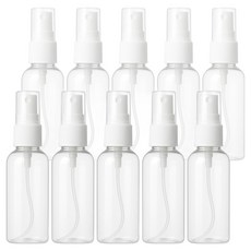多功能噴霧噴霧瓶空瓶 100ml, 10個, 白色