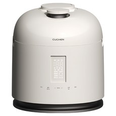 쿠첸 123 올스테인리스 듀얼프레셔 IH 전기압력밥솥 6인용, CRT-XPD0680SEGW, 글로시 화이트