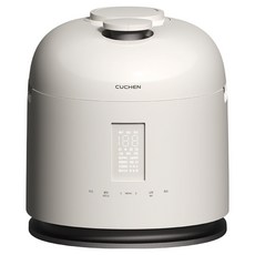 쿠첸 123 올스테인리스 듀얼프레셔 IH 전기압력밥솥 10인용, CRT-XPD1080SEGW, 글로시 화이트