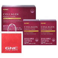 GNC 콜라겐 퍼펙션 84p x 2개 선물세트 + 쇼핑백, 1세트, 67.2g