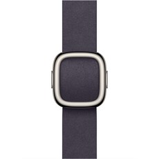 Apple 정품 2025 애플워치 모던 버클, 미드나이트 퍼플, 1개, 42mm, Small
