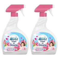 페브리즈 섬유탈취제 다우니 에이프릴향 본품, 880ml, 2개