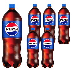 펩시 콜라 탄산음료, 2L, 6개