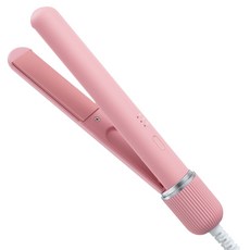 오아 미니핏 휴대용 프리볼트 앞머리 헤어 볼륨 고데기 OSTR-008, Pink, OSTR-008PK