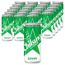 칠성사이다 탄산음료, 310ml, 24개