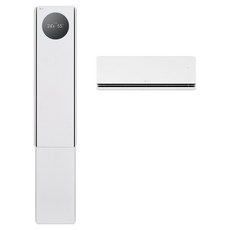 LG전자 인버터 74.5㎡ + 18.7㎡ 휘센 AI 오브제컬렉션 뷰I 프로 2 in 1 멀티형 에어컨 6시리즈 방문설치, FQ22GV6EA2, 일반배관형