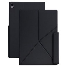 VISBYH 버클 마그네틱 태블릿 케이스, 1개, 블랙
