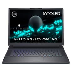 델 2026 에일리언웨어 16 에어리어-51 코어Ultra9 인텔 14세대 지포스 RTX 5070, Liquid Teal, DAA16250L-WP01KR, 1TB, 16GB, WIN11 Pro