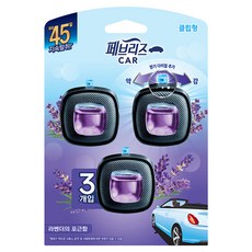 페브리즈 차량용 방향제 2.2ml x 3p, 1개, 라벤더의 포근함