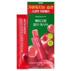 바이탈뷰티 메타그린 젤리 애사비 10p, 1개, 200g