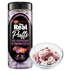 하림펫푸드더리얼 강아지 퍼프, 자색 고구마, 38g, 1개