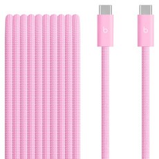 Apple Beats C타입-C타입 브레이드 케이블 240W MK8Q4ZP/A, 3m, 파워 핑크, 1개