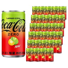 코카콜라 제로 레몬라임, 30개, 190ml