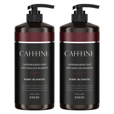 앙방 카페인 앤 맥주효모 탈모증상 완화 샴푸, 1000ml, 2개