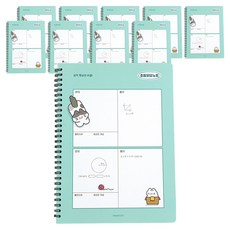 pinkfoot 3000喵喵小學錯題本, 薄荷, 10個
