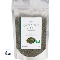 다비앙 유기농 마테차, 75g, 1개입, 4개