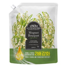  르샤트라1802 인퓨전 초고농축 섬유유연제 뮤게부케향 리필, 2L, 1개 