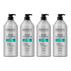 케라시스 두피 쿨링 단백질 샴푸, 980ml, 4개