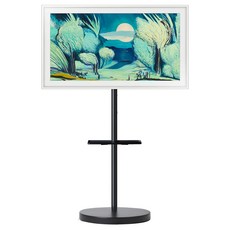 삼성전자 4K UHD QLED The Frame TV + 무빙스타일 라이트 블랙 + 전용 트레이 블랙 + TV 베젤 화이트 세트, 125cm(50인치), KQ50LSF03AFXKR(TV), HA-MTS1S50BLK(스탠드), HA-MTSHELFBLK(트레이), 벽걸이형, 방문설치