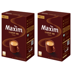 맥심 아라비카 100 커피믹스, 11.8g, 100개입, 2개
