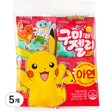 브이푸드 구미젤리 야쿠르트맛 5p, 105g, 5개