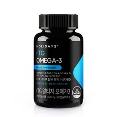 홀리데이즈 rTG 알티지 오메가3, 90정, 1개