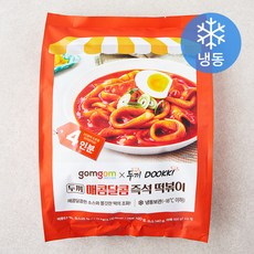 두끼 매콤달콤 즉석 떡볶이 4인분 (2인분x2개), 1120g, 1개