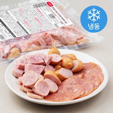에쓰푸드 전문점스타일 프리미엄 부대찌개 모듬 (냉동), 900g, 1개