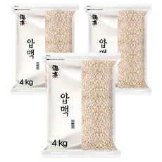 韓國產大麥, 4kg, 3個