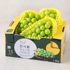 진시황 GAP 비파괴 당도선별 샤인머스켓, 1개, 1.5kg