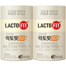 락토핏 50대 플러스 유산균60p, 120g, 2박스 120g, 2박스