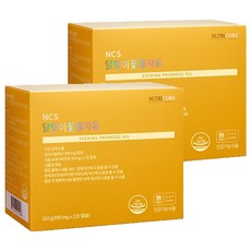 NUTRICORE 月見草油, 120顆, 2個
