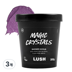 러쉬 매직 크리스탈스 보디 스크럽, 300g, 3개