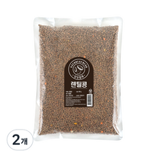 월드그린 싱싱 렌틸콩, 800g, 2개