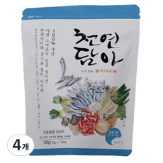 천연담아 솔치다시팩, 100g, 4개