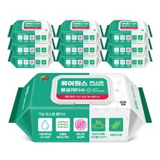 Plus 客廳清潔濕紙巾 蓋型 80片, 80張, 10包